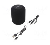 Speaker | black | Jack 3,5mm,microSD,USB B micro | hands-free set