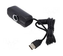 Webcam | black | USB A | Full HD 1080p,PnP | 1.5m | clip | 120°