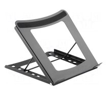 Stand | 5kg | 10÷15" | black | 255x255x35mm | laptop