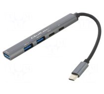 Hub USB | USB A socket x3,USB C socket x2,USB C plug | PnP | 5Gbps