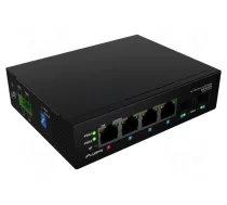Switch Ethernet | PnP,LED status indicator,PoE (PoE) | black