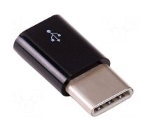 Accessories: adapter | black | USB B micro socket,USB C plug