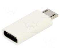 Accessories: adapter | white | USB B micro plug,USB C socket