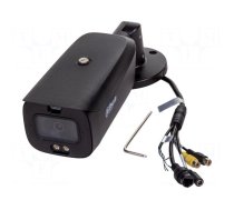 IP CCTV camera | compact | 5Mpx | Dim: 288.4x94.4x84.7mm | IP67 | black