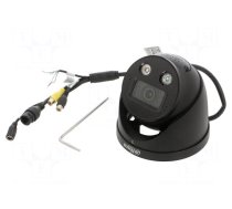 IP CCTV camera | twistable | 5Mpx | Dim: Ø122x110.9mm | IP67 | black