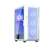 Zalman I3 NEO ARGB, ATX Mid Tower PC Case, 4 X 120mm ARGB Fans, White