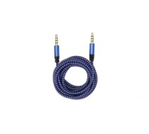 Sbox AUX Cable 3.5mm to 3.5mm fruity blue 3535-1.5BL