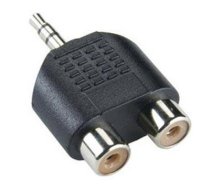 Sbox 3.5mm M.->2 X RCA F. AD.3.5M-2RCAF