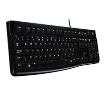 LOGITECH K120 Corded Keyboard - BLACK - USB - RUS - B2B