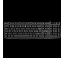 CANYON keyboard KB-1 UK Wired Black