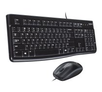 LOGITECH MK120 Corded Combo - BLACK - USB - US INT'L