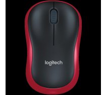 LOGITECH M185 Wireless Mouse - RED - EER2