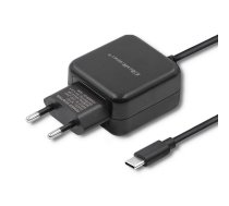 Qoltec Charger 12W | 5V | 2.4A | USB type C | Black