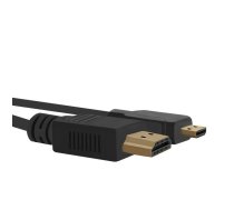 Qoltec HDMI cable A male | Micro HDMI D male | 1.5m