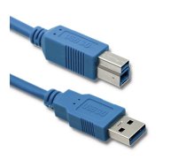Qoltec USB 3.0 cable to the printer A male | B male | 1m