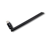 Qoltec Wireless adapter WiFi USB with antenna | standard N