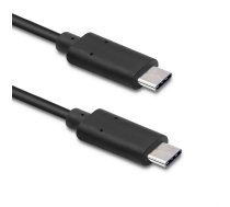 Qoltec Cable USB 3.1 type C male | USB 3.1 type C male | 1m