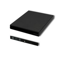 Qoltec External USB 2.0 9.5mm SATA Optical Drive Case