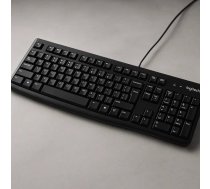 LOGITECH K120 Vadu tastatūra melna USB US Logitech 920-002508