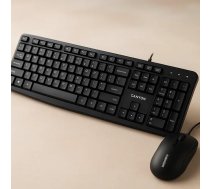 Vadu klaviatūras un peles komplekts CANYON CSET1 LV