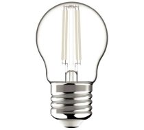 LED Filamenta spuldze E27, G45, 6,5W, 806Lm, 4000K, 330°