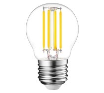 LED Filamenta spuldze E27, G45, 6W, 840lm, 3000K, 360°