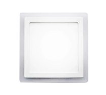 LED iebūvējams panelis 12W+4W, 3200K, 1200+400lm, 3 režīmi