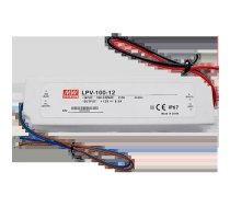 LED Impulsu barošanas bloks 12V, 100W, IP67, 8.5A