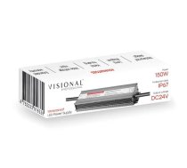 Ūdensizturīgs LED barošanas bloks 24V, 6.25A, 150W, IP67