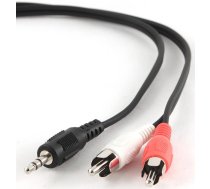 Kabelis Gembird 3.5mm Jack - 2x RCA 0.2m