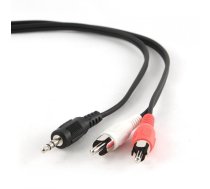 Kabelis Gembird 3.5mm Jack - 2x RCA 1.5m