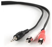 Kabelis Gembird 3.5mm Jack - 2x RCA 2.5m