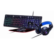 Gembird 4-in-1 Backlight Gaming Kit Ghost