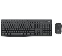 Klaviatūras un peles komplekts Logitech MK295 Silent Black US