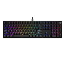 Klaviatūra Genesis Thor 404 RGB Black Outemu Peach Silent