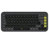 Klaviatūra Logitech POP ICON KEYS Graphite Green US