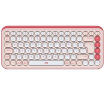 Klaviatūra Logitech POP ICON KEYS OFF White Rose US