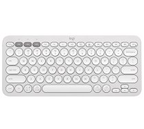 Klaviatūra Logitech Pebble Keys 2 K380s Tonal White