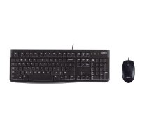 Klaviatūra + Pele Logitech Desktop MK120 USB