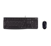 Klaviatūra + Pele Logitech Desktop MK120 USB