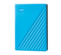 Ārējais disks WD 6TB My Passport 2.5" USB 3.2 Blue