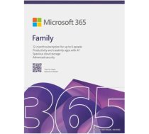 Programmatūra Microsoft Office M365 Family EN 1Y EP2-32335