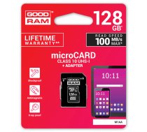 Goodram 128GB microSDXC class 10 UHS I + Adapter