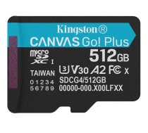 Atmiņas karte Kingston Canvas Go Plus G4 MicroSDXC 512GB