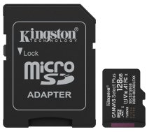 Atmiņas karte Kingston MicroSDXC 128GB Canvas Select Plus