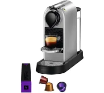 Krups Nespresso CitiZ XN741B, capsule machine (silver)