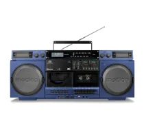 Radioatskaņotājs Medion LIFE® P66538 Retro-Boombox Blue