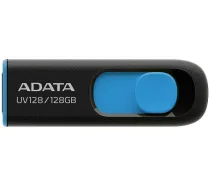 Adata Pendrive UV128 128GB USB 3.2 Gen1 czarno - niebieski