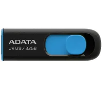 Adata Pendrive UV128 32GB USB 3.2 Gen1 czarno - niebieski