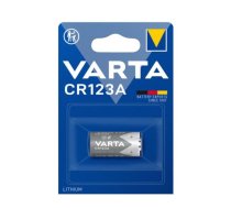 Baterijas VARTA CR123A, Lithium, 3.0V, 1 gab.
